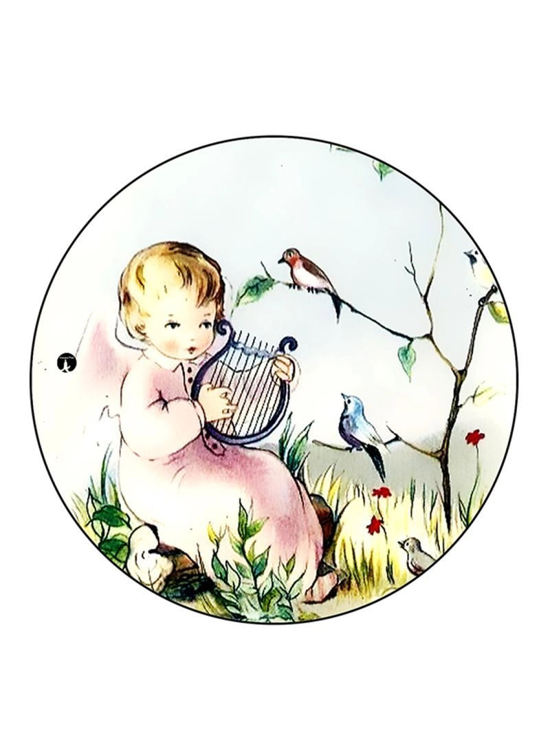 Girl Printed Mouse Pad