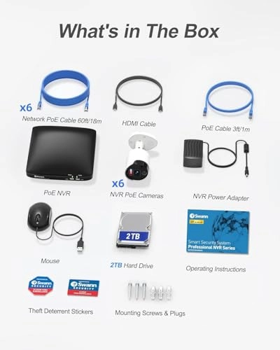 Mega HD Bullet Camera - 12MP + Pro Enforcer NVR - 8 channels