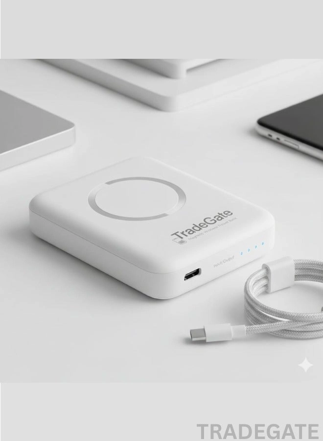 Magnetic Wireless Power Bank - 10000mAh 15W