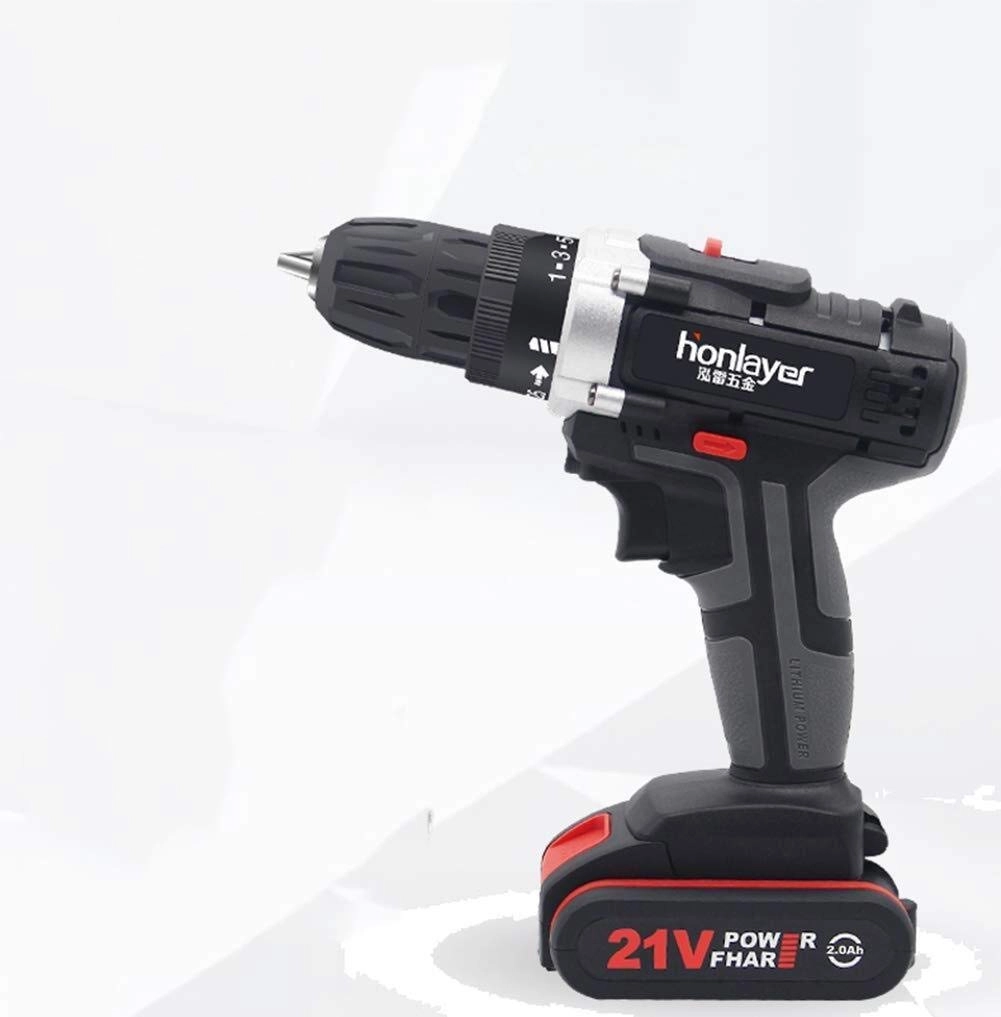 Impact Cordless Drill - 21V 2 Lithium Ion Batteries