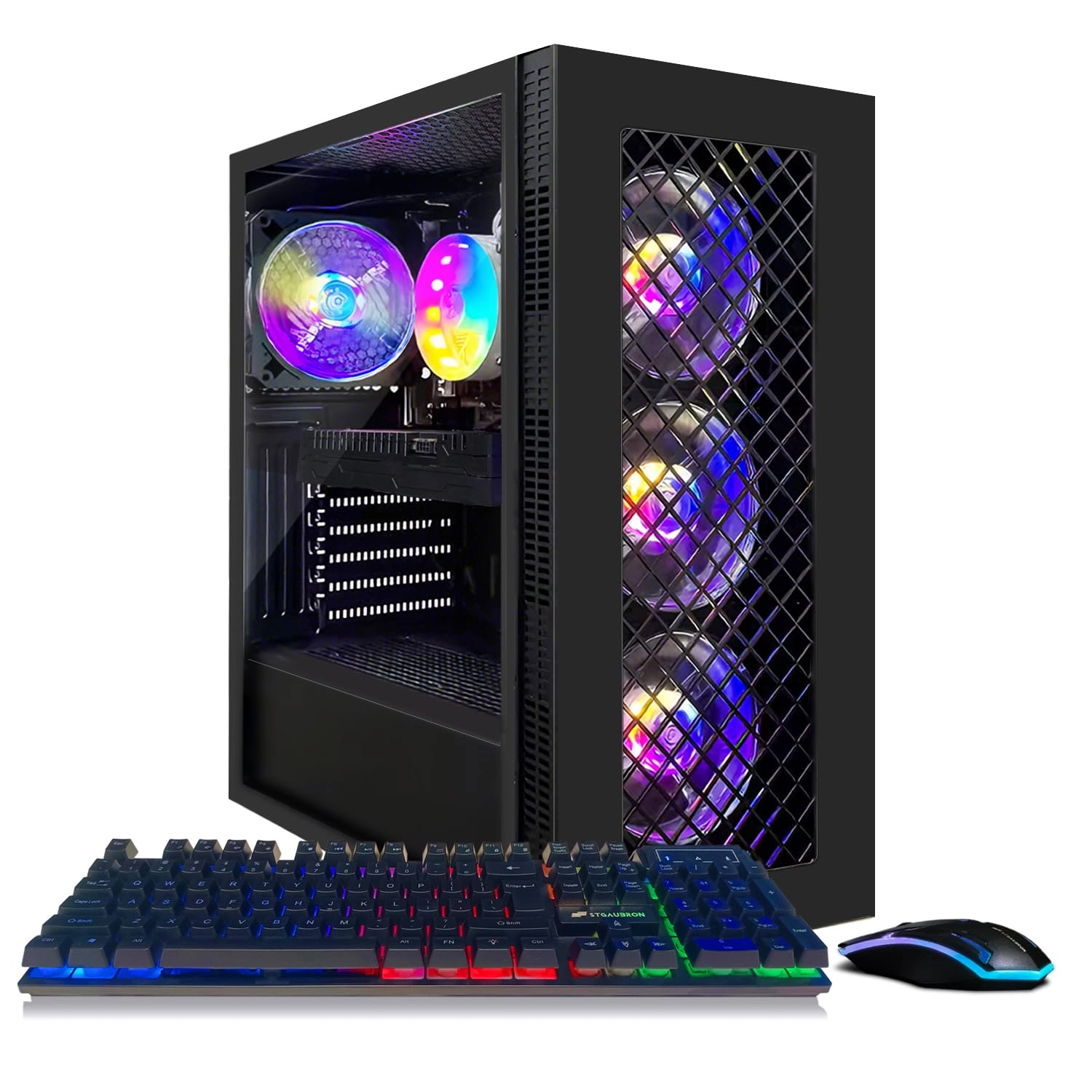 STGAubron Gaming PC Desktop - Core I7 8th Gen 16GB 512GB