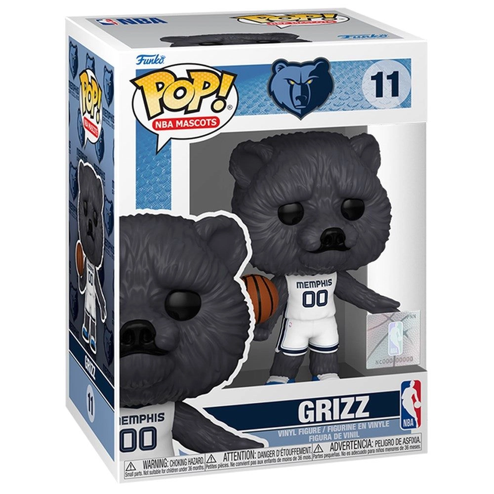 Pop! NBA: Mascots Memphis Grizz Vinyl Figures