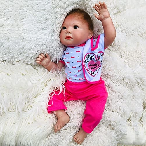 Reborn Baby Doll - 55cm 22" Vinyl Cotton Body