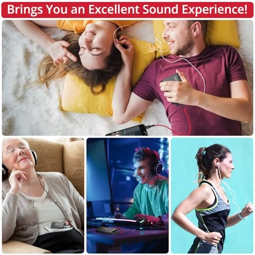 Portable 3.5mm Headphone Amplifier