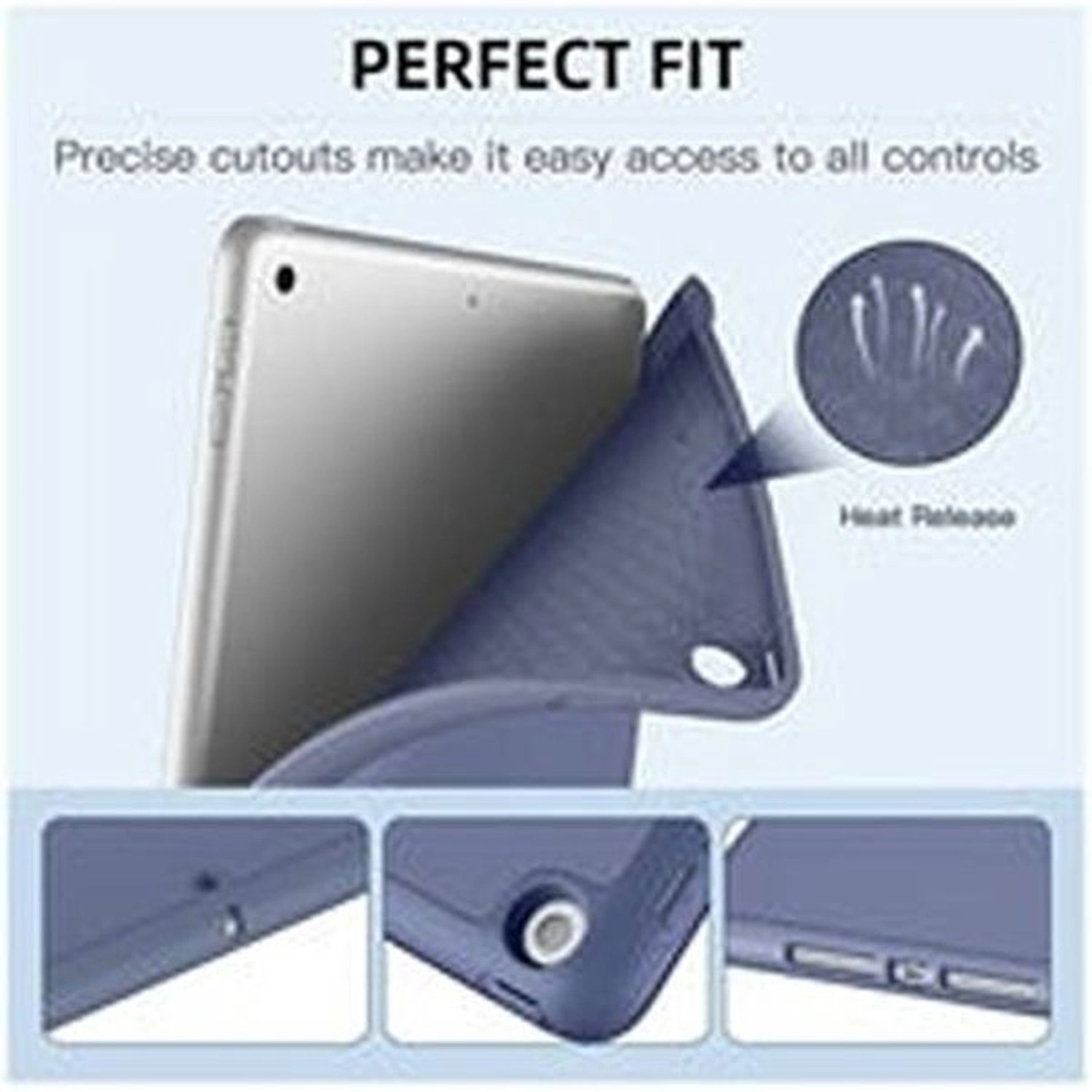 Case with Screen Protector for iPad Pro 10.2-inch