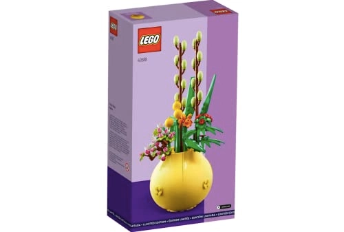 Flower Pot (40588) - Red 292 Pieces