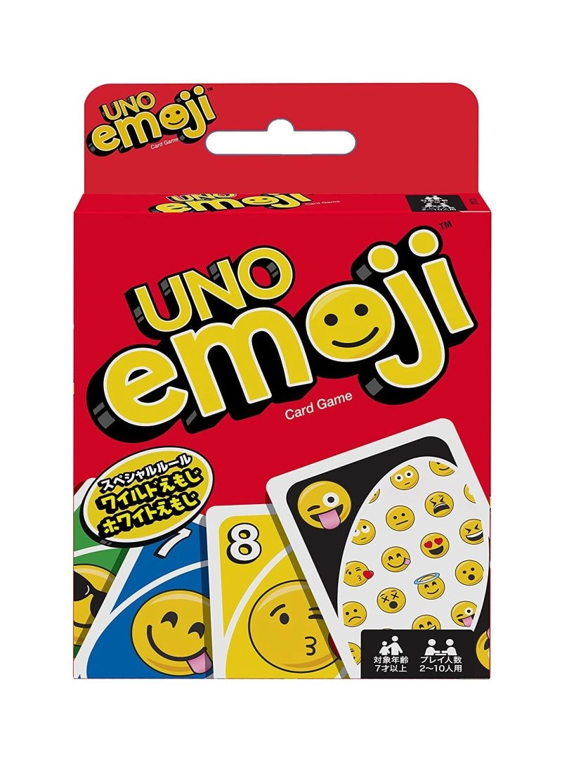 Mattel Uno Emoji - Card Game