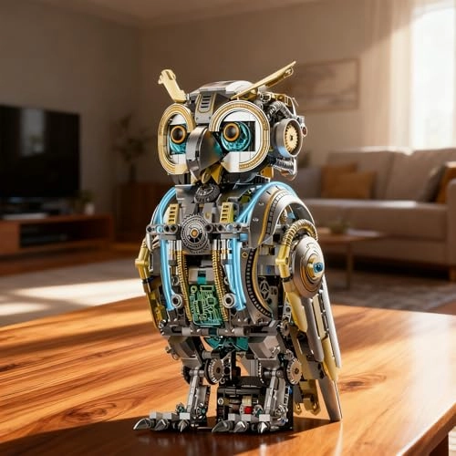 Mechanical Owl - 1 pcs