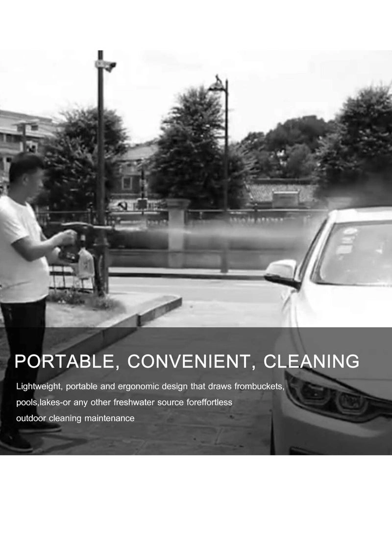 Cordless Portable Washer - 48V 200W 30Bar