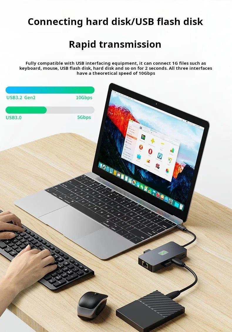 Type-C to Gigabit Ethernet Adapter