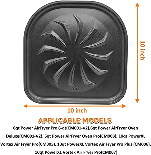 Air Fryer Replacement Drip Tray - Carbon Steel 2PCS