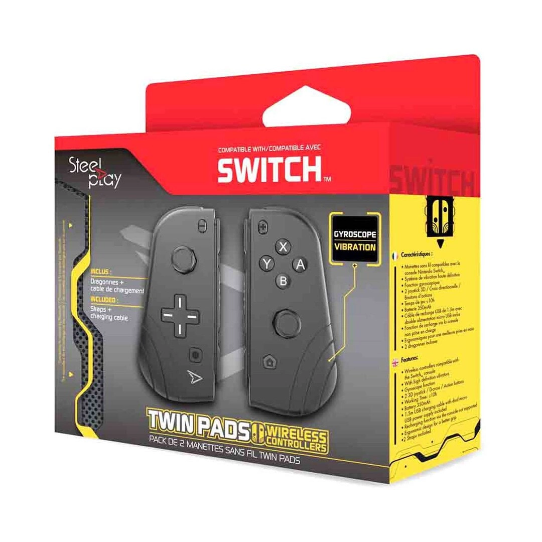 Wireless Twin Pads Controllers for Nintendo Switch - Multicolour