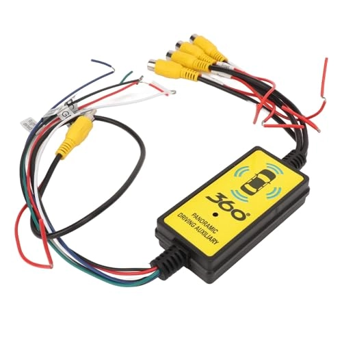 4 Way Backup Camera Video Switcher - wireless