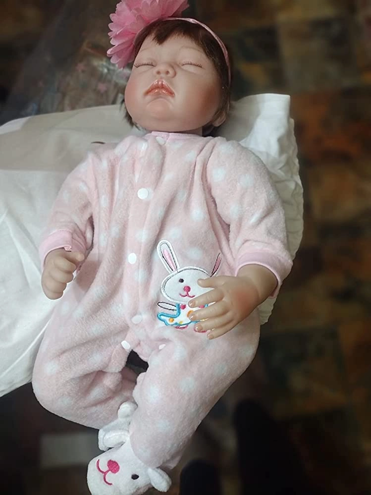 Reborn Baby Doll - 22 inch Pink Outfit Ages 3+