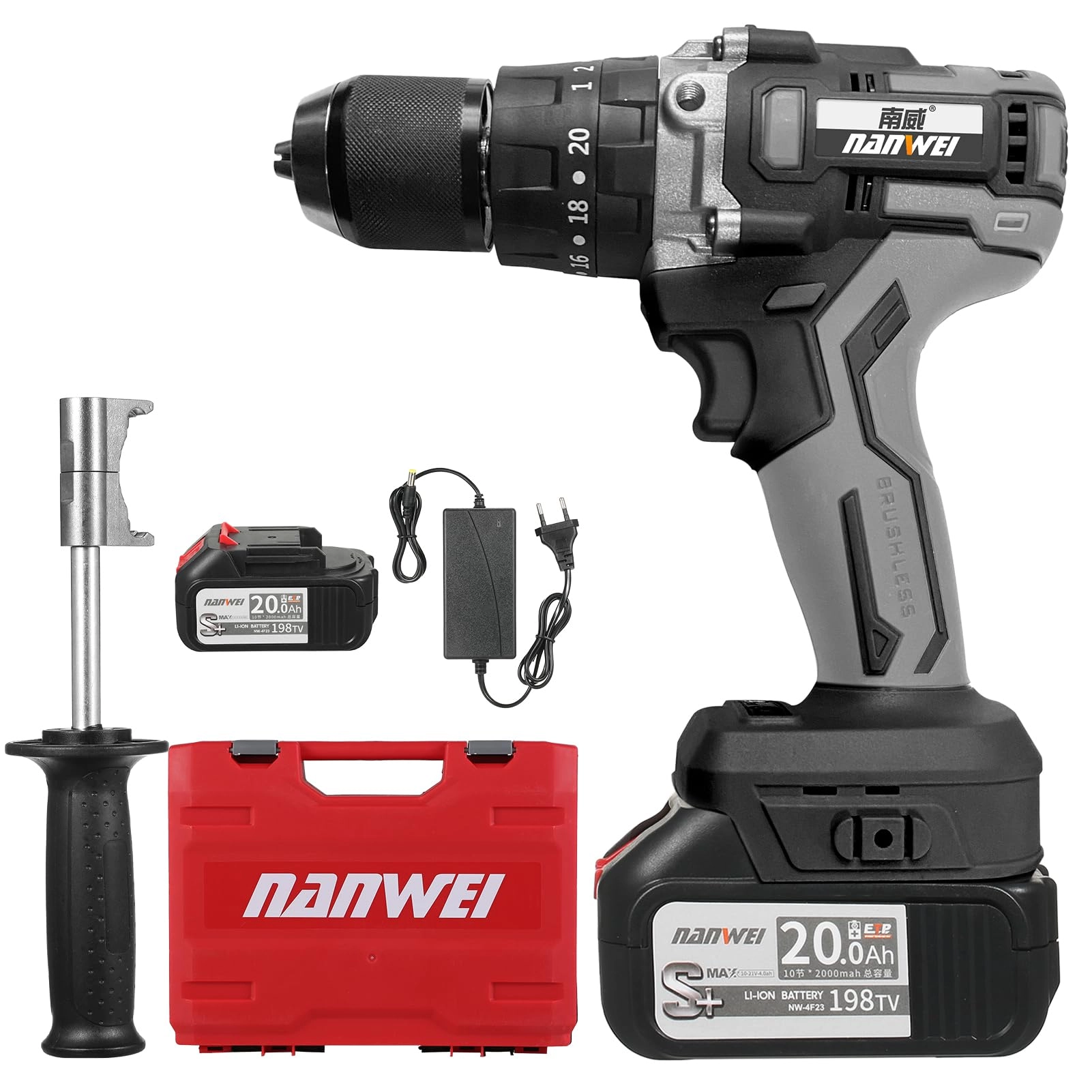 Cordless Drill Driver - 21V 200Nm 1/2in