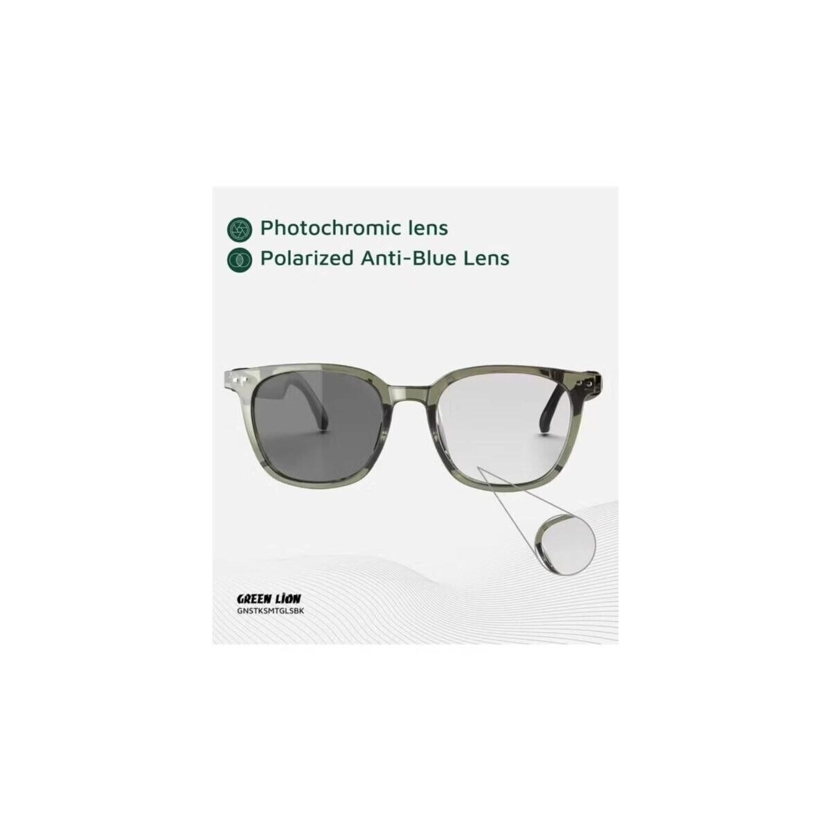 Stockholm - Smart Audio Glasses Black Bluetooth 5.4