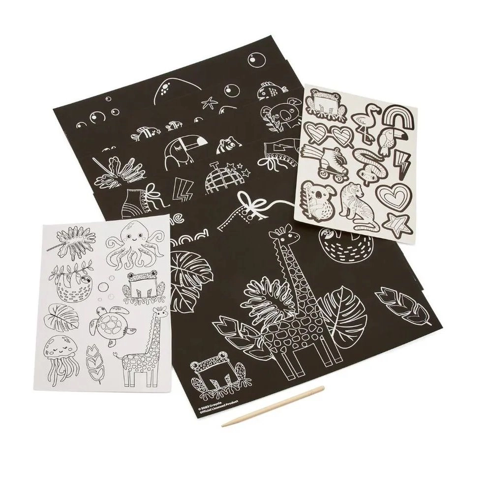 Scratch And Color Bumper Box - 20 pieces