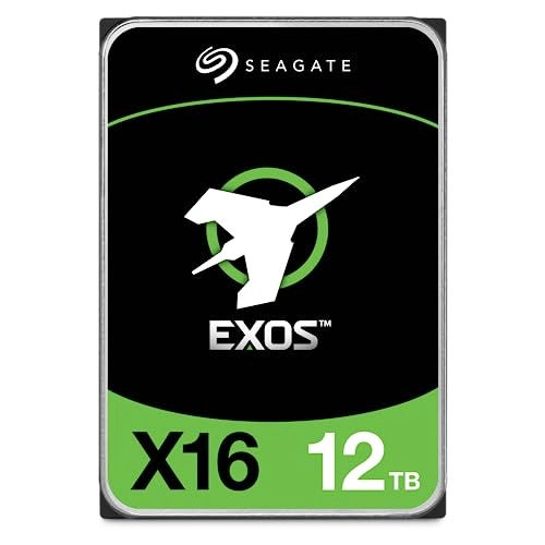 Exos X16 3.5" 7200rpm 256MB SATA (ST12000NM001G) - 12 TB