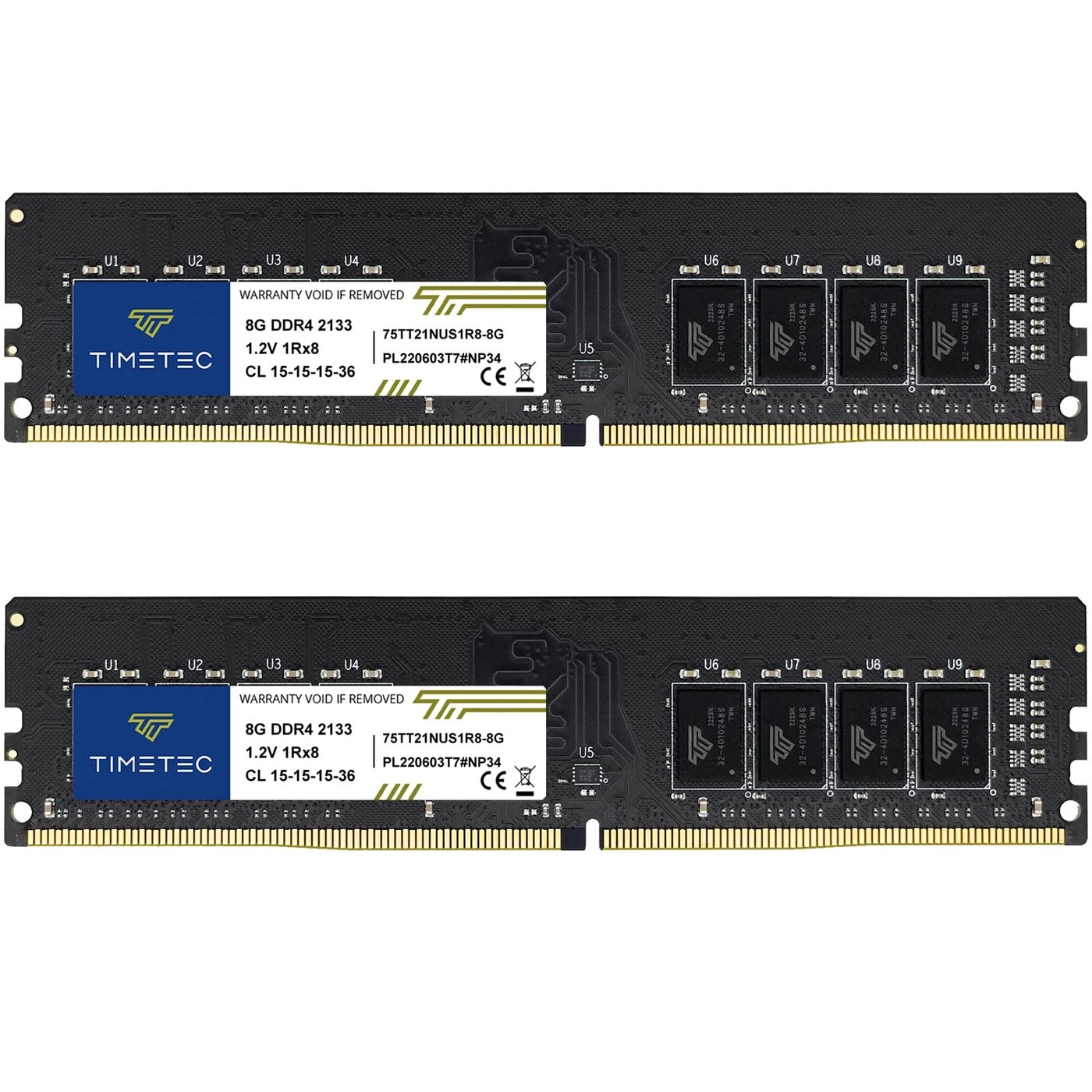 UDIMM Desktop RAM - 16GB 2133MHz 288Pin DDR4