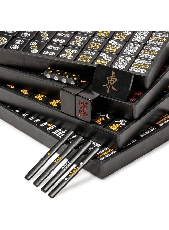 Riichi Mahjong Set - 144 tiles white