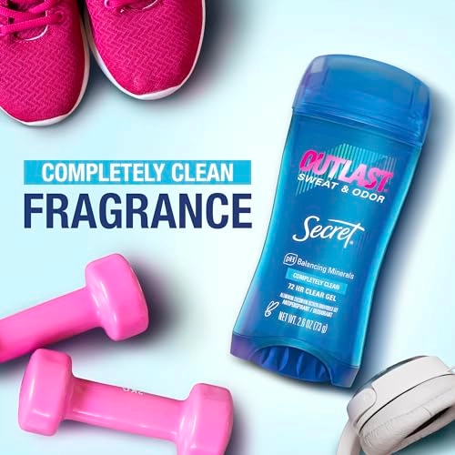 Outlast Antiperspirant and Deodorant Clear Gel - Completely Clean 200 gram