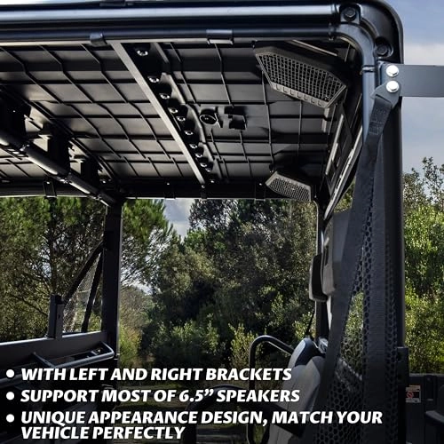 Rear Roof Speakers Pods - Polaris Ranger XP 1000/ Ranger Crew XP 1000 2019-2020