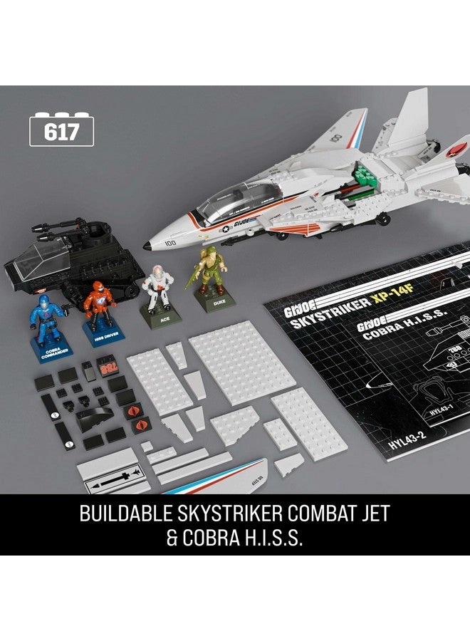 G.I. Joe Skystriker XP-14F + Cobra H.I.S.S. - 4 Poseable Characters