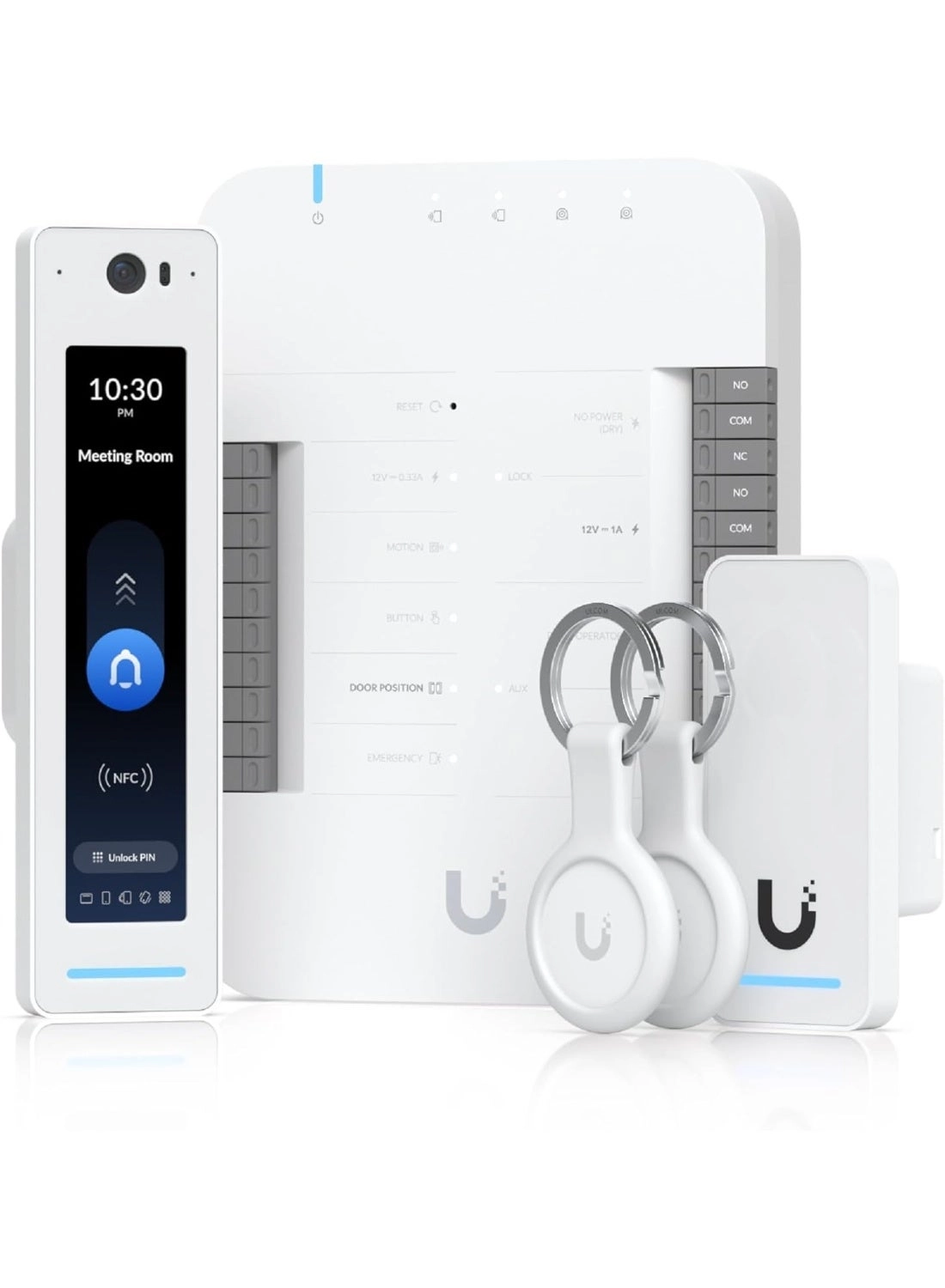 Ubiquiti UniFi Access Door Hub + G2 Reader Professional + Standard G2 Reader + Pocket keyfobs