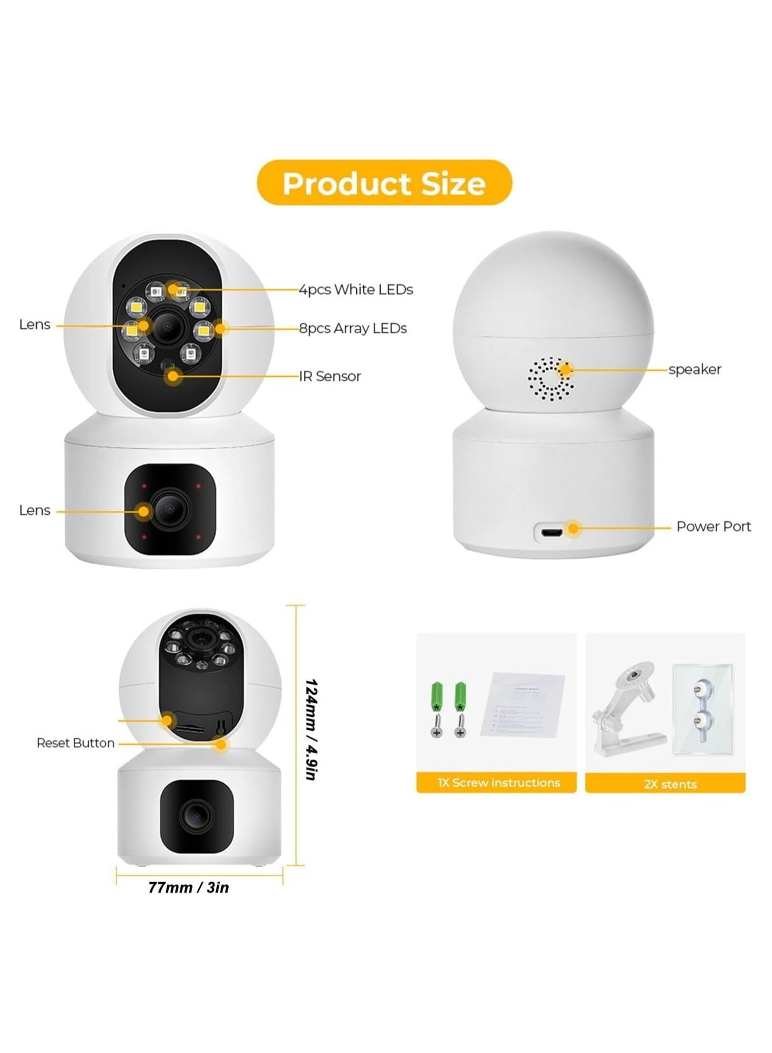 Home Security Wireless Camera 1080P