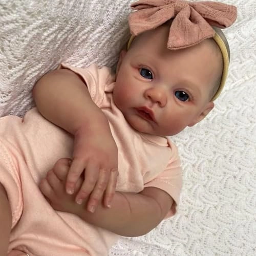 Reborn Baby Doll - 20 Inches Silicone Female Ages 36 months+