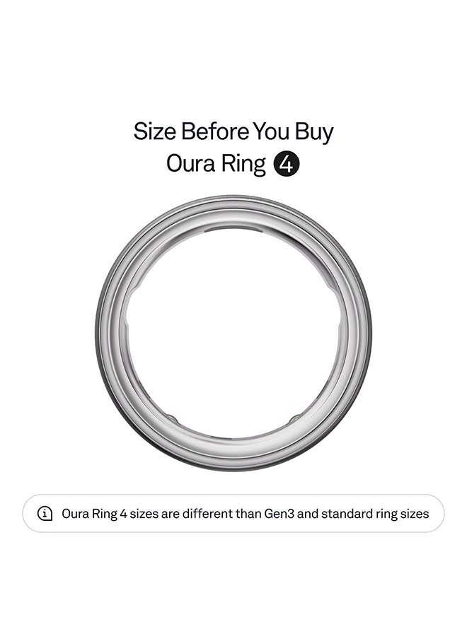 Ring 4 - Brushed Silver Size 9