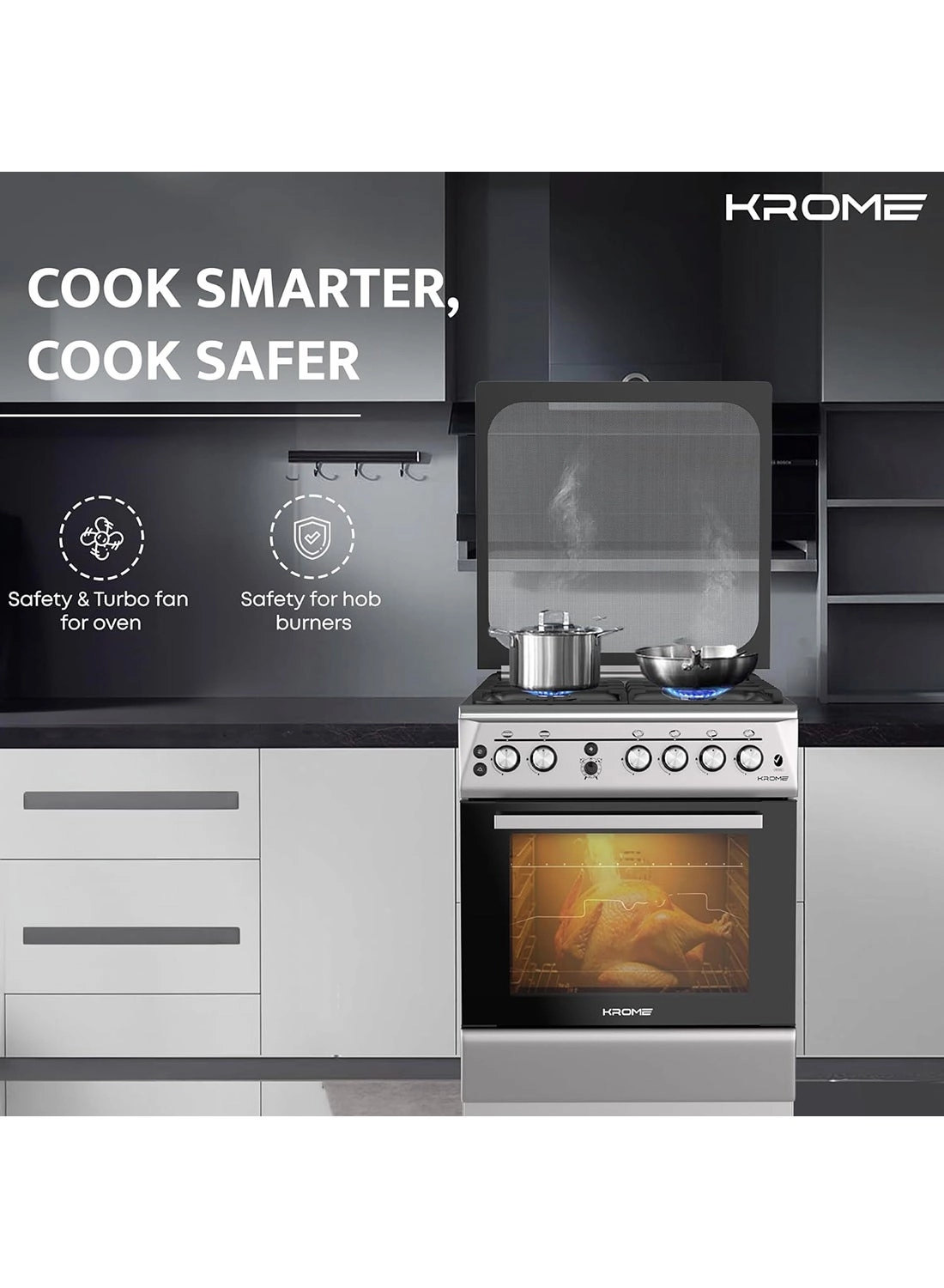 KR-CR 606KF GAS Cooker