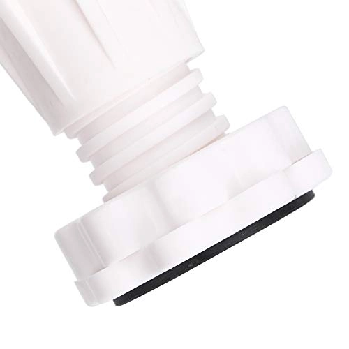 Universal Wheels Washing Machine Stand - Adjustable 16.54"-24.41" ABS Plastic + 304 Stainless Steel