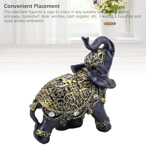 Elephant Figurine - Resin