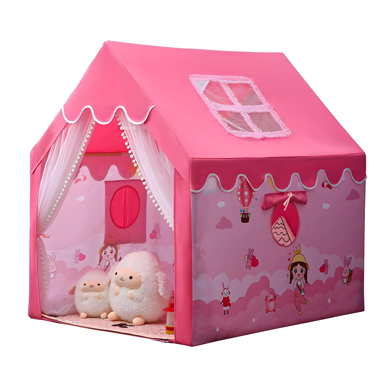 Castle Playhouse - Medium Pink Princess