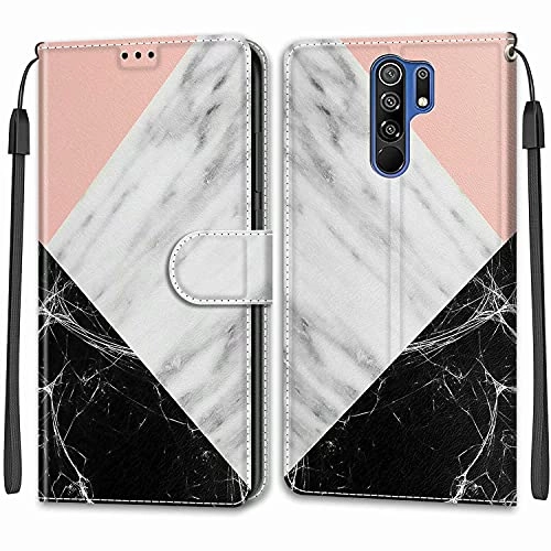 Wallet Case for Xiaomi Redmi 9 - PU Leather + Tpu