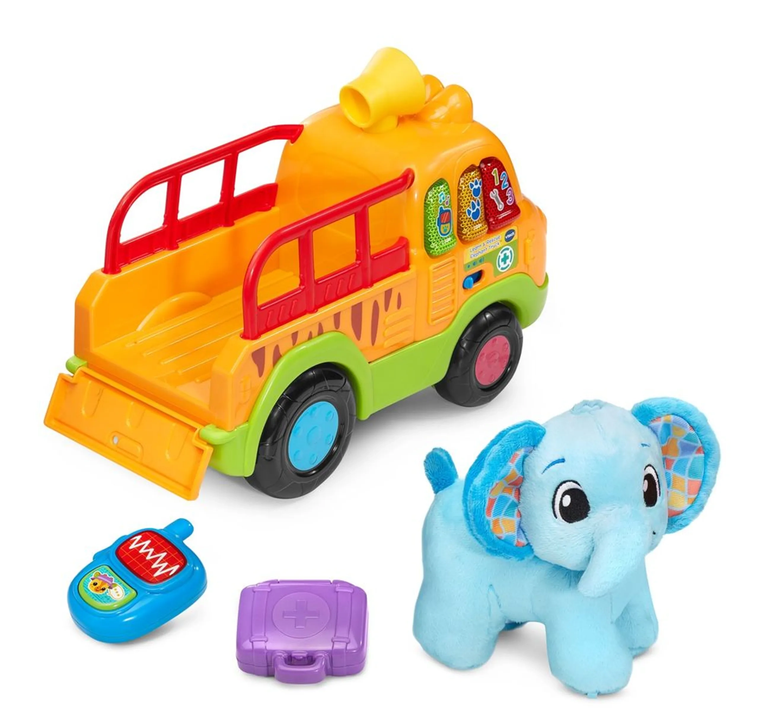 Learn & Rescue Elephant Truck - 12 months+