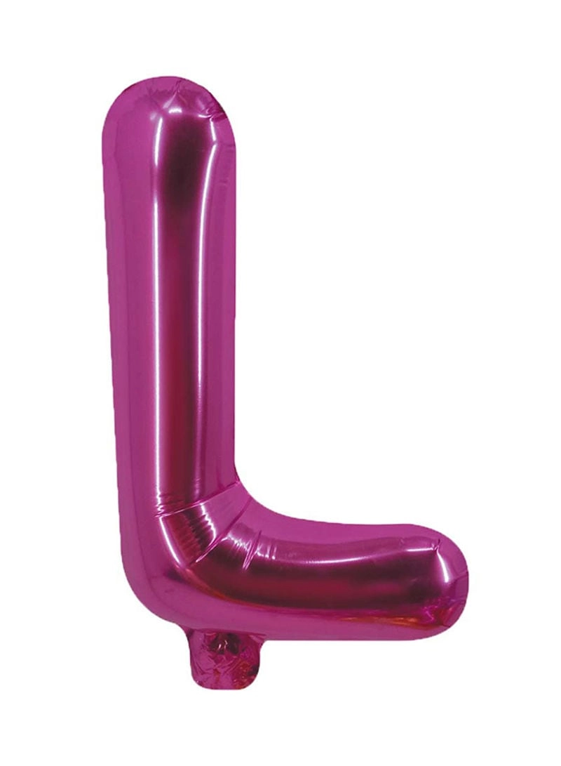 L Letter Foil Balloon - 16Inch