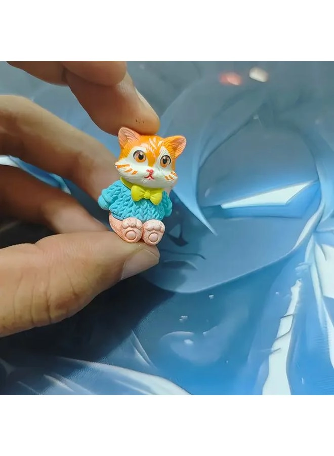 Kitten Miniature Figurine - ABS