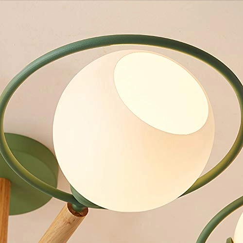 Farmhouse Wood Oak Chandelier