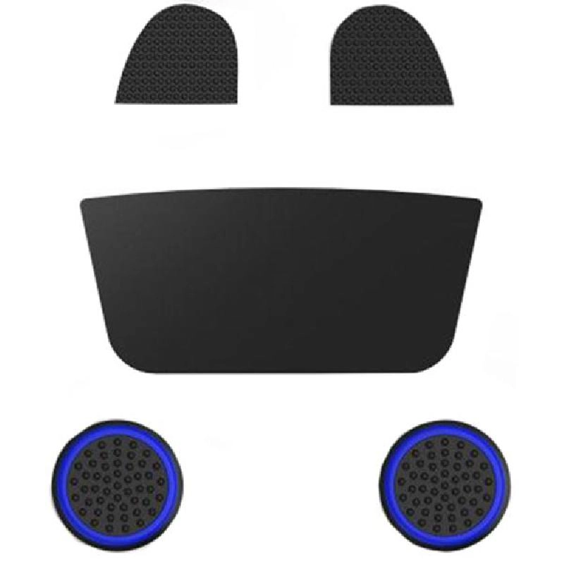 Grip Cover + Analogue Stick Attachement + Trigger Attachement + Sticker for Lightbar - for PlayStation 5