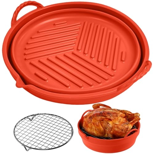 Air Fryer Silicone Liners - Silicone Stainless Steel