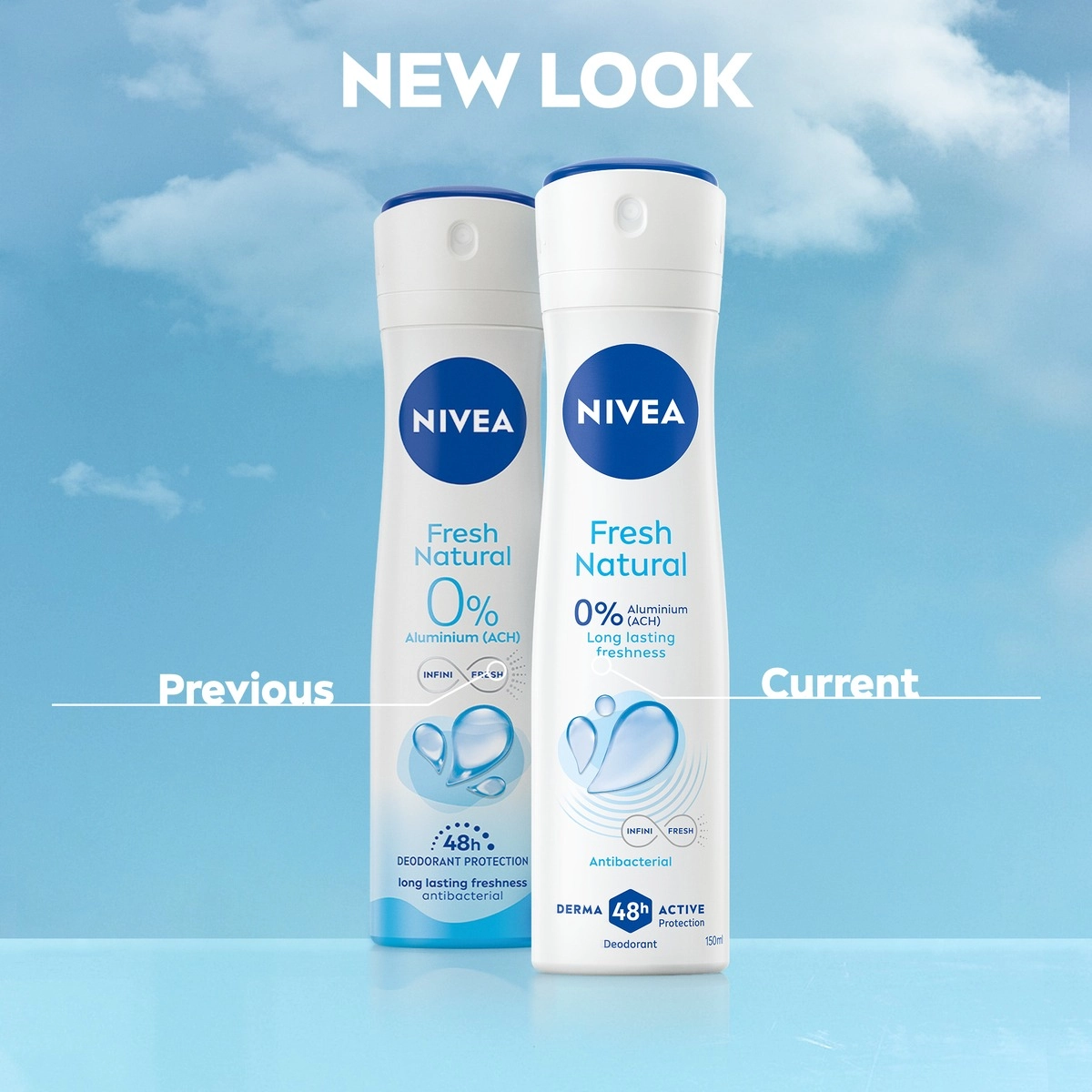 Fresh Natural Deodorant - ocean extracts 150 milliliter
