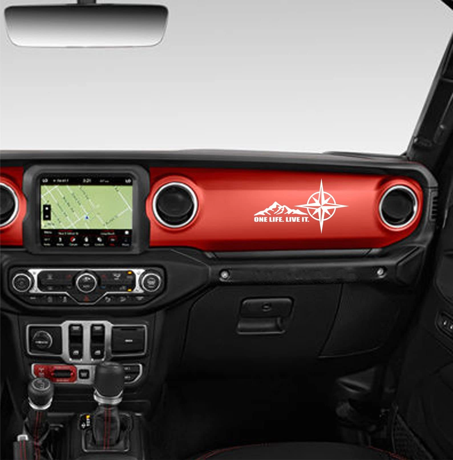 Car Dashboard Stickers