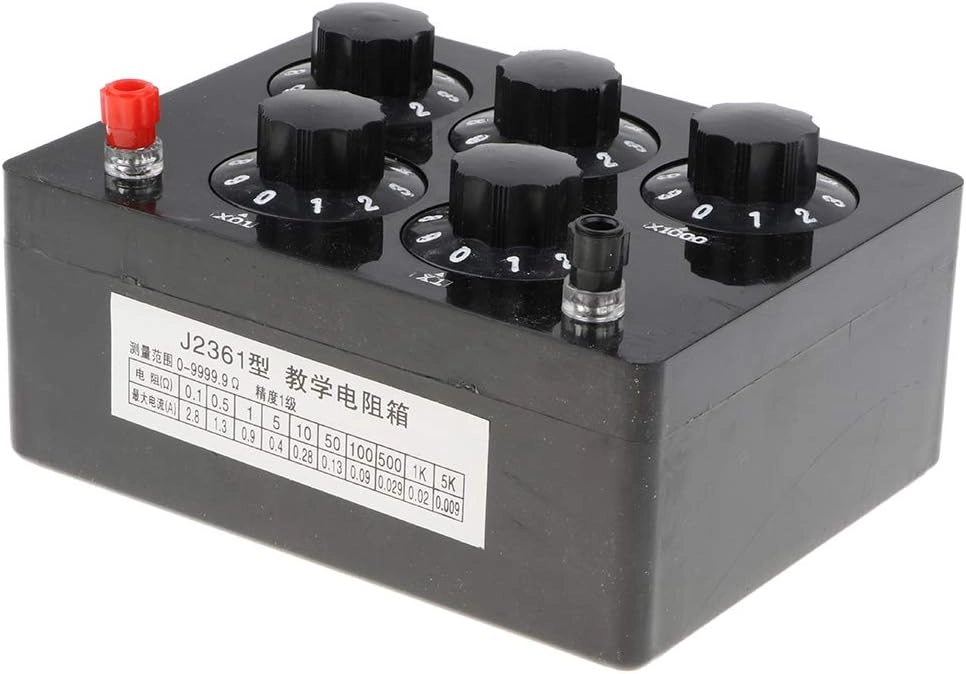Decade Resistance Box - 0 to 9999.9Ohms Adjustable Rotary