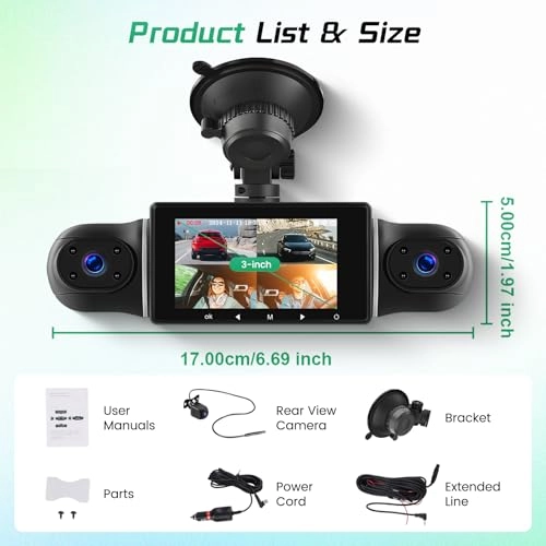 Dash Cam 1080P X 1080P
