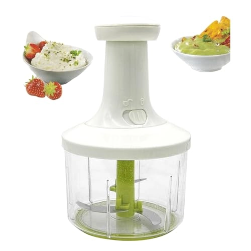 Vegetable Chopper - Manual Press 13.8 x 13.5 x 21 cm