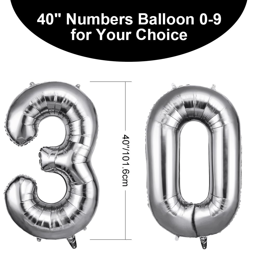 Number 30 - 2 piece(s) Birthday