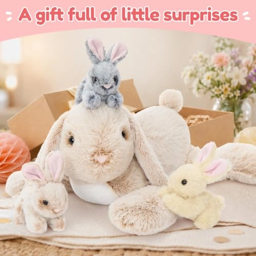 Rabbit with Baby in Belly - 60 cm