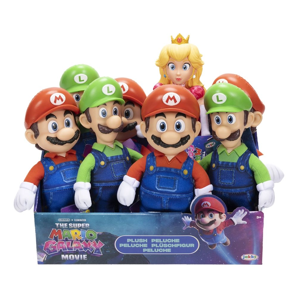 JAKKS Pacific Super Mario2 Movie Basic Plush